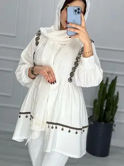 0264_مانتو مزونی عروسکی پولک