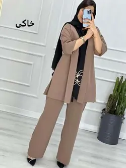 0284_ست کت شلوار مزونی کاملیا