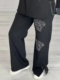 0302_ست مانتو شلوار مزونی ورساچه