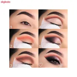 پد سایه زیر چشم و رژ لب