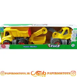 بیل مکانیکی و کامیون  مارک ترک