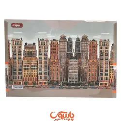 پوشه دکمه دار کلاسیک A4 اپارتمان