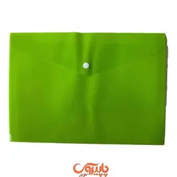 پوشه دکمه دار کمل A5 سبز
