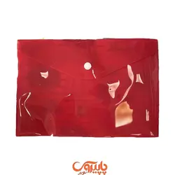 پوشه دکمه دار کمل A5 قرمز
