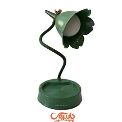 چراغ مطالعه کلاسیک گل سبز