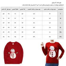 بلوز بافت آدم برفی برند اسپریت فروشگاه پوشاک پاپیون بلوز بافت آدم برفی برند اسپریت