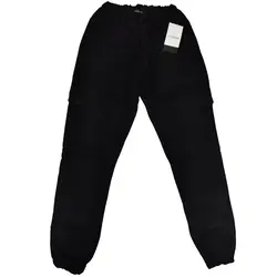 شلوار شش جیب مشکی PULL&BEAR