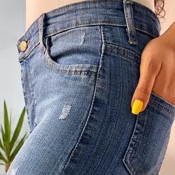 شلوار جین جذب قد نود برشکا