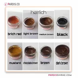 رنگ تاتو جامد طراحی ابرو هرلیچ