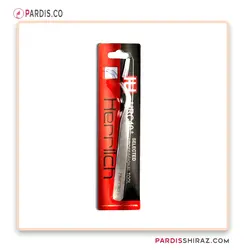 پنس مژه سرکج استیل