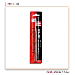 پنس مژه سرصاف استیل