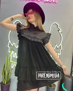 پيراهن دخترانه عروسكي  كد ١٤٠١٠٨