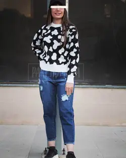 بولیز بافت طرح گاوی