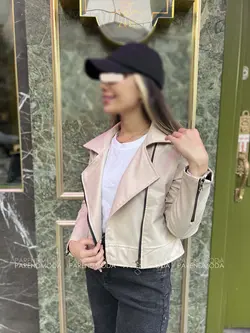 کت چرم کوتاه کد 140244