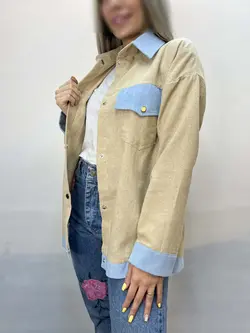 کت لنین ترکیبی لینن و جین کد 140320