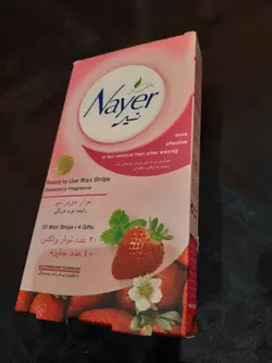 نیر موم ورقی بدن توت فرنگی
