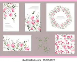 Floral spring templates with sweet peas. Decorative elements and round frame. For romantic and summer design, announcements, greeting cards, posters, advertisement. | الگوهای بهاری گل با نخود شیرین.عناصر تزئینی و قاب گرد.برای طراحی عاشقانه و تابستانی ، اطلاعیه ها ، کارتهای تبریک ، پوستر ، تبلیغات. – آکادمی پرنیان طرح