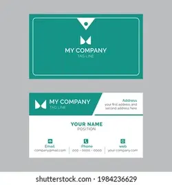 Fully Editable business card and visiting card, Simple, Modern,Element Name Card | کارت ویزیت کاملاً قابل ویرایش و کارت بازدید کننده ، کارت نام ساده ، مدرن ، عناصر – آکادمی پرنیان طرح