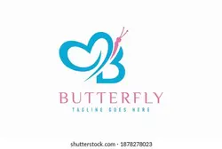 Abstract Letter B and Butterfly Combination Logo Design. Usable For Business, Community, Industrial, Foundation, Tech, Services Company. Graphic Design Element. | انتزاع B و طراحی آرم ترکیب پروانه.قابل استفاده برای تجارت ، جامعه ، صنعتی ، بنیاد ، فناوری ، شرکت خدمات.عنصر طراحی گرافیک. – آکادمی پرنیان طرح