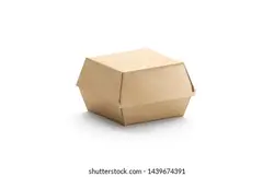 Blank craft burger box mockup, isolated, side view, 3d rendering. Empty cardboard container mockup for hamburger and sandwich. Clear carton package for cheeseburger template. Portable fast food pack. | Mockup Box Box Craft Blank ، جدا شده ، نمای جانبی ، رندر سه بعدی.Mockup Container Constorboard برای همبرگر و ساندویچ.بسته کارتن را برای الگوی Cheeseburger پاک کنید.بسته فست فود قابل حمل. – آکادمی پرنیان طرح