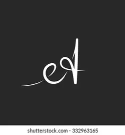Letter A monogram logo, black and white mockup line calligraphic design element, emblem wedding invitation or business card | نامه یک آرم مونوگرام ، عنصر طراحی خوشنویسی خط مشی سیاه و سفید ، دعوت عروسی نماد یا کارت ویزیت – آکادمی پرنیان طرح