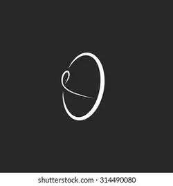 O logo letter monogram, calligraphic design element for mockup business card | o آرم نامه مونوگرام ، عنصر طراحی خوشنویسی برای کارت ویزیت Mockup – آکادمی پرنیان طرح