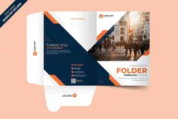 طراحی قالب پوشه ارائه | موکاپ