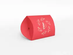 موکاپ موکاپ بسته بندی جعبه بالش کاغذی