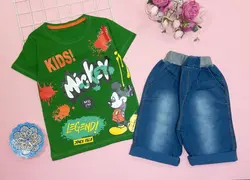 تیشرت شلوارک لی KIDS MICKEY