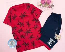 تیشرت شلوارک نخل هاوایی