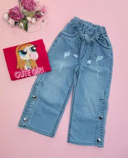 شلوار بگ دخترانه