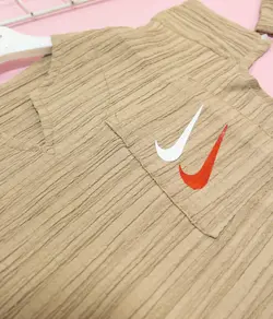 بلوز شلوارک یقه کوبایی