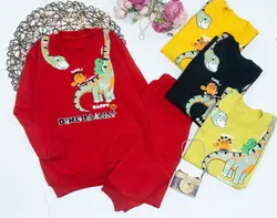 بلوزشلوار پسرانه dino family