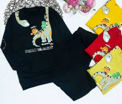 بلوزشلوار پسرانه dino family