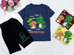 تیشرت و شلوارک دایناسور roarr...