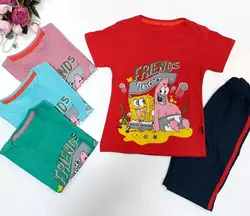 تیشرت و شلوارک باب اسفنجی و پاتریک