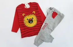 بلوز و شلوار پسرانه طرح شیر