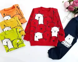 بلوز و شلوار طرح خرس‌ها