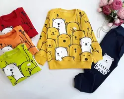 بلوز و شلوار طرح خرس‌ها