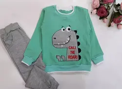 بلوز و شلوار دایناسور  CALI THE ROARI