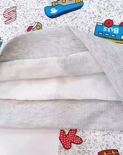 بلوز و شلوار توکرکی چاپی (دایناسور آبی، ماشین سفید)