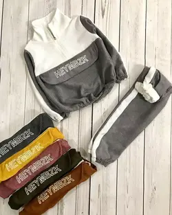 ست اسپرت مخمل کبریتی