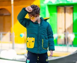 کاپشن پسرانه طرح اژدها