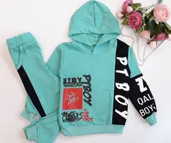 هودی شلوار پسرانه طرح پیتی بوی