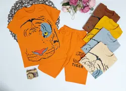 تیشرت شلوارک ببر تک چشم