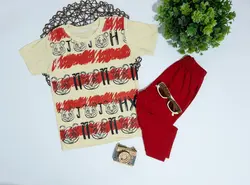 تیشرت شلوارک ببر راه راه