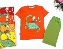 تیشرت شلوارک دایناسور best friend