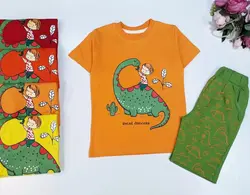 تیشرت شلوارک دایناسور best friend