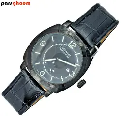 ساعت مچی مردانه و زنانه LUMINOR LP7030 شبنما دارای ثانیه شمار کامل مشکی