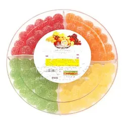 ژله میوه ای گرد بزرگ